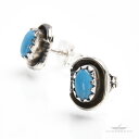 【FUNNY公式ストア】 ナバホ族 スタッド ピアス ターコイズ スターリングシルバー シルバー925 プレゼント ギフト インディアンジュエリー レディース ...