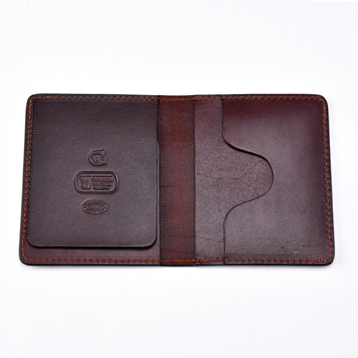 【FUNNY公式ストア】 ウエスタンレザー クリップビルフォード ブラウン CLIP BILLFOLD BROWN 牛革 マネークリップ カード お札 ミニマル シンプル 極小財布 送料無料 ファニー FUNNY
