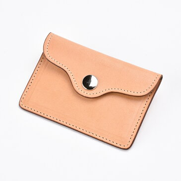 ウエスタンレザー パスケース 《タン》 PASS CASE TAN 牛革 本革 レザー 革 小銭入れ カードケース カードホルダー 定期 カード 定期入れ コインケース ミニ財布 キャッシュレス クレジット 極小財布 ファニー FUNNY WESTERN LEATHER
