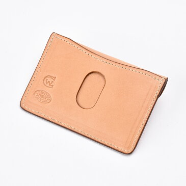 ウエスタンレザー パスケース 《タン》 PASS CASE TAN 牛革 本革 レザー 革 小銭入れ カードケース カードホルダー 定期 カード 定期入れ コインケース ミニ財布 キャッシュレス クレジット 極小財布 ファニー FUNNY WESTERN LEATHER