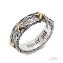 【FUNNY公式ストア】 6スターリング 【14K ゴールド スター】スターリングシルバー 925 14K GOLD 14金 ゴールド メキシコ ウエスタン 星...