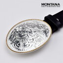 【FUNNY公式ストア】 【MONTANA SILVERSMITHS】 モンタナ シルバースミス バックル 840 オーバル 楕円形 ウエスタンバックル エングレーブ ベルト メンズ レディース 男女兼用 プレゼント ギフト 送料無料 【FUNNY】 ファニー