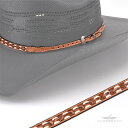 【FUNNY公式ストア】 M&Fウエスタン エンボス ハットバンド【Hatband 3/8-1/4 Tapered Emb Laced Edg NT/#0201...