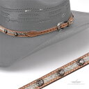 【FUNNY公式ストア】 M&Fウエスタン ホースヘア ハットバンド【3/8 Calf Hair Hatband/#0265044】ハットバンド アパレル小物 ...