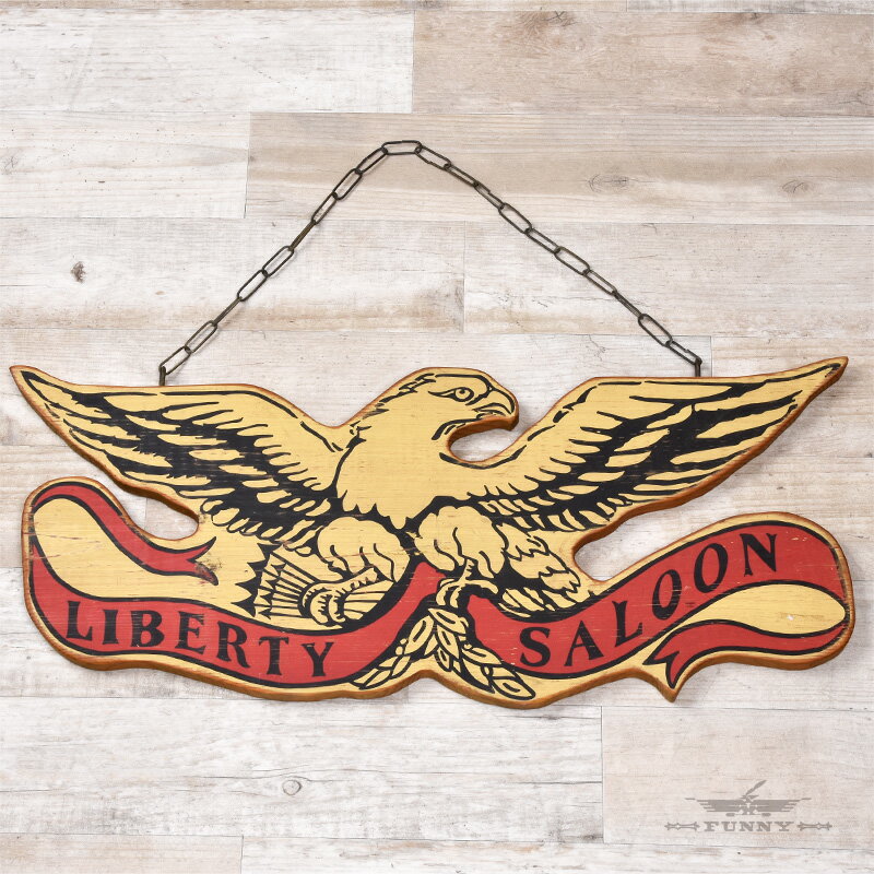 【FUNNY公式ストア】STUDIO SCENE サインボード [LIBERTY SALOON] 看板 インテリア ウエスタン カウボーイ インテリア雑貨 誕生日 プレゼント ギフト FUNNY