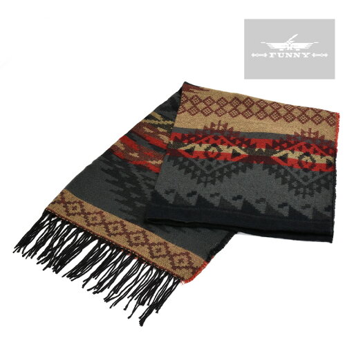 【FUNNY公式ストア】 NU TRENDZ Geometric Jacquard Pashima Scarf スカーフ 防寒 大判 FUNNY ファニー 【FUNNY公式ストア】 NU TRENDZ Geometric Jacquard Pashima Scarf スカーフ 防寒 大判 FUNNY ファニー