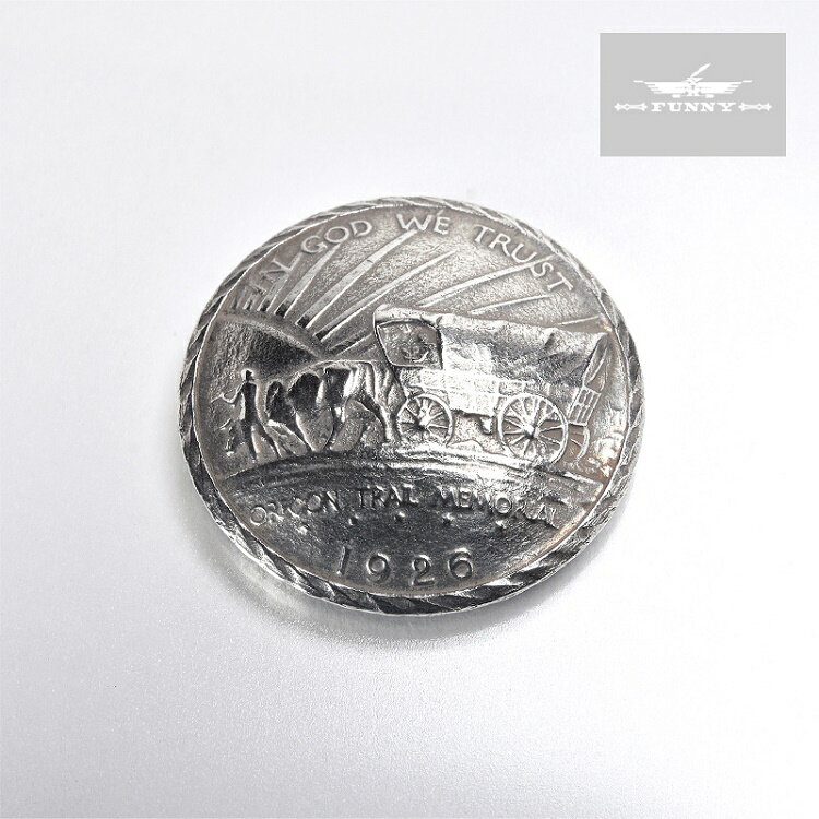 【FUNNY公式ストア】ファニー オレゴントレイル レプリカ コンチョ フェイス 《ネジ式》 プレゼント ギフト カスタム パーツ ボタン ネジ フラップ ベル...