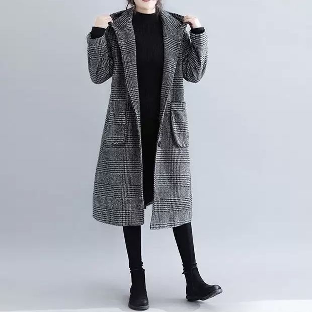 コート アウター グレンチェック 送料無料 フード レディース ウール ロング丈 ポケット ボタン かわいい きれいめ 大人女子 エレガント ガーリー 上品 マニッシュ モード カジュアル こなれ感 韓国系 お出かけ 着回し ファッション