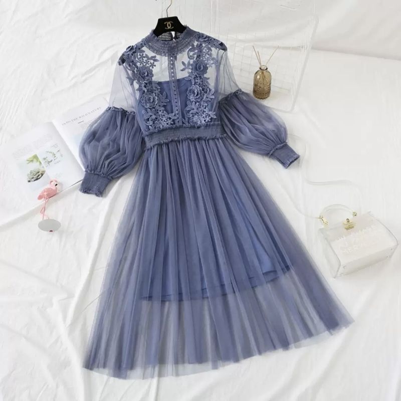 楽天市場】シースルー刺繍花柄ワンピース(種類(ドレス 楽天市場】シースルー刺繍花柄ワンピース(種類(ドレス