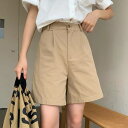 ハーフパンツ キュロット ボトムス ショート ショート丈 セミフレア かわいい 大人可愛い きれいめ シンプル カジュアル 大人 おしゃれ 大人可愛い 大人女子 こなれ感 ラフ メンズライク ボーイッシュ スポーティー ネイビー 無地 春 その1