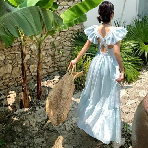ワンピース ワンピドレス ワンピ ロング丈 フレアスリーブ Vネック フレア Aライン フリル バックコンシャス 薄手 大人可愛い きれいめ シンプル カジュアル 上品 おしゃれ レトロ こなれ感 ラフ 送料無料 普段使い セクシー 夏 ワンピース ワンピドレス ワンピ ロング丈 フレアスリーブ Vネック フレア Aライン フリル バックコンシャス 薄手 大人可愛い きれいめ シンプル カジュアル 上品 おしゃれ レトロ こなれ感 ラフ 送料無料 普段使い セクシー 夏