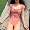 ベーシック 無地 リゾート 旅行 温泉 プール 夏 海 ビーチ 美脚 脚長 着痩せ スタイルアップ 韓国 高見え 格上げ プチプラ モテ 体型カバー インスタ映え スタイルカバー こなれ感
