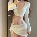 個性的 クール モード系 スタイリッシュ モダン エキゾチック セクシー リゾート 旅行 温泉 プール 夏 海 美脚 脚長 着痩せ スタイルアップ 高見え 格上げ モテ 体型カバー