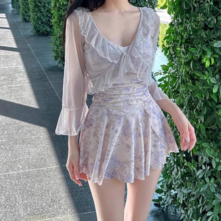 水着 スイムウェア レディース ワンピース 羽織り 二の腕カバー シースルー セット かわいい 大人可愛い きれいめ シンプル カジュアル ナチュラル ゴージャス 華やか 大人っぽい おしゃれ レトロ 主役級 存在感 ラブリー キュート ガーリー 個性的