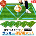 【マラソンP2倍】 【楽天ランキング1位】 サッカーマット サッカー練習用マット トレーニングマット 90x60cm 自宅 室内 部活 サッカー フットサル ド...