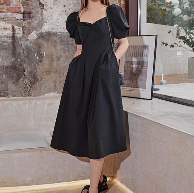 【FunnyBunny】 ワンピース デート 上品 ファッション お出かけ かわいい きれいめ 大人 カジュアル お洒落 モテ インスタ映え 流行 トレンド おしゃれ 存在感 着回し シンプル スタイル 女子会 休日 旅行 コーデ