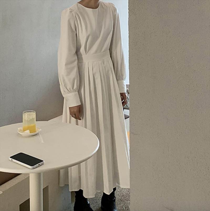 【FunnyBunny】 ワンピース デート 上品 ファッション お出かけ かわいい きれいめ 大人 カジュアル お洒落 モテ インスタ映え 流行 トレンド おしゃれ 存在感 着回し シンプル スタイル 女子会 休日 旅行 コーデ(4)