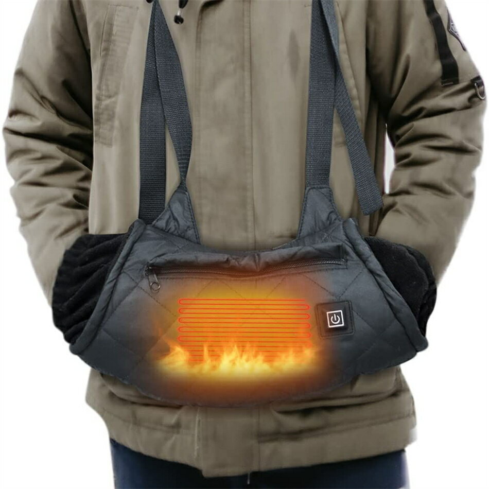 USBハンドウォーマー ハンドウォーマー 電熱ハンドウォーマー 電熱手袋 ヒートグロー 冷え対策 USB給電 3段階温度調節 キャンプ 釣り 登山 ハイキング 寒さ対策 冬用 防風 防寒 プレゼント ギフト