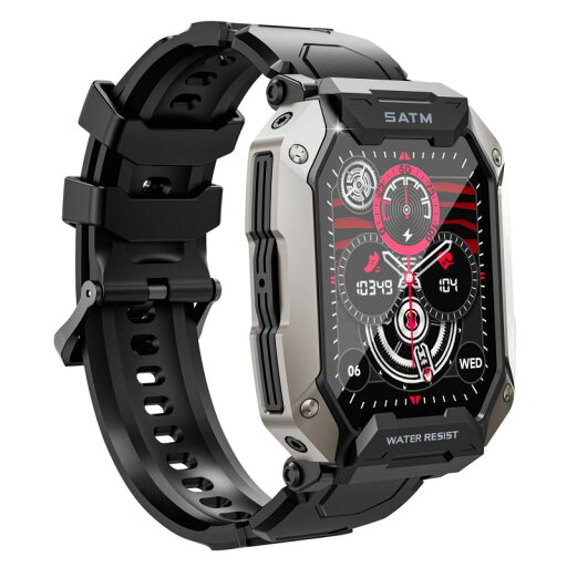 アウトドアスマートウォッチ,1.71インチスクリーン,Bluetooth5.0,頑丈金属製時計,50メートル防水スマートブレスレット,smart watch,24種類の運動モード,リモコン写真SMS/Twitter/WhatsApp/Line/Gmail通知,着信表示,iphone&アンドロイド対応,贈り物プレゼントギフト アウトドアスマートウォッチ,1.71インチスクリーン,Bluetooth5.0,頑丈金属製時計,50メートル防水スマートブレスレット,smart watch,24種類の運動モード,リモコン写真SMS/Twitter/WhatsApp/Line/Gmail通知,着信表示,iphone&アンドロイド対応,贈り物プレゼントギフト