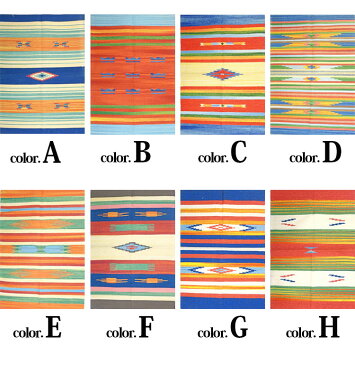 HANDLOOM RUG コットン キリム マット 60cm×90cm 綿100% ラグ コットン キリム インド製 キリム調 エスニック 幾何学模様 オルテガ柄 ネイティブ カーペット インテリア おしゃれ コットンラグ ハンドメイド 長方形 インテリアマット プレゼント ギフト FunnyJinx IP041