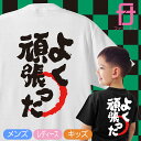 送料無料 おもしろ Tシャツ メンズ レディース キッズ ( よく頑張った 男性 女性 子供tシャツ ) グッズ プレゼント プチギフト 男性 女性 子供 服 tシャツ