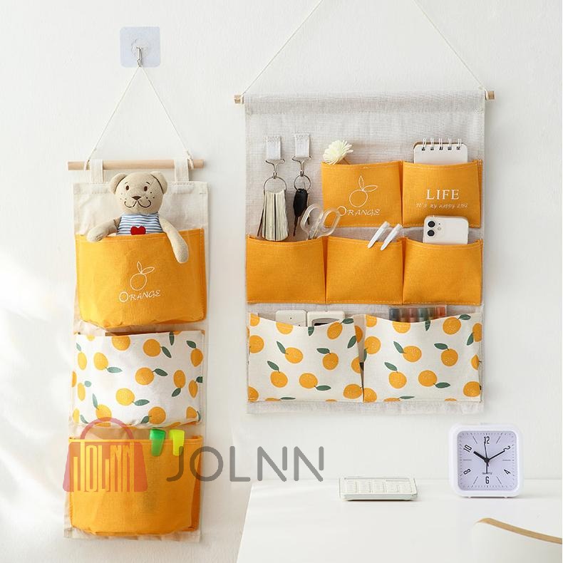 送料無料 ウォールポケット 吊り下げ収納 7ポッケト+3ポッケト 2点セット 壁掛け 収納ポケット 綿麻製 吊り下げラック 小物入れ 省スペース リビング 玄関 子供部屋 壁面収納 生活 壁面装飾 インテリア シンプル 化粧品 状差し 手紙 ハガキ