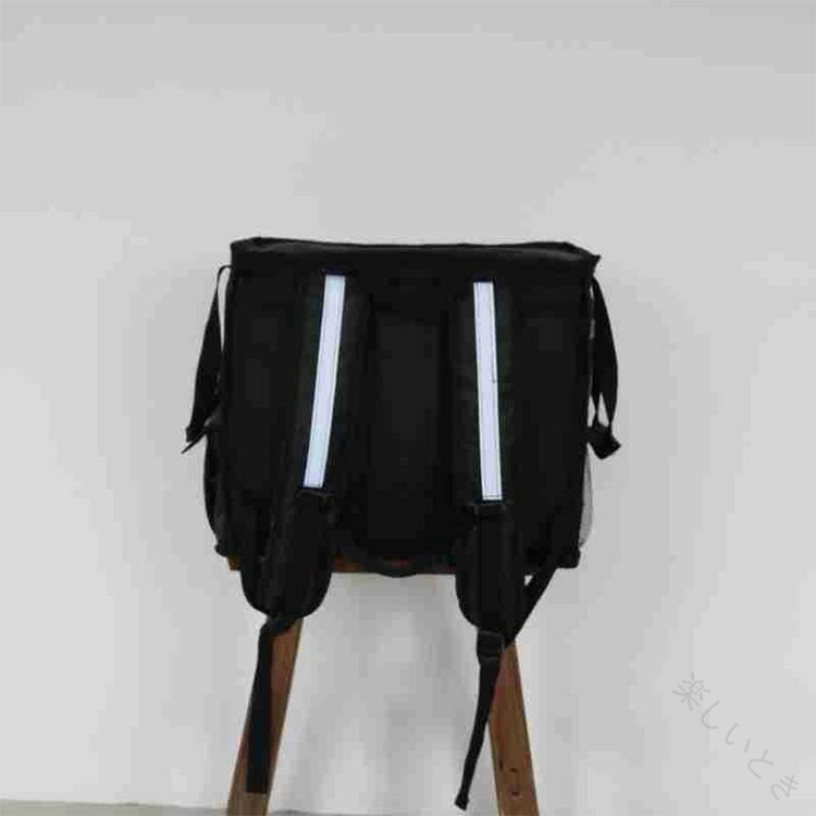 Rakuten - デリバリーバッグ 配達バッグ 保温 保冷 防水 大容量 50L 拡張可 耐荷重 仕切り板2枚 出前館 ウーバーイーツ Uber Eats ウバック リュック カバン バックパック フード デリバリー ピザ 寿司