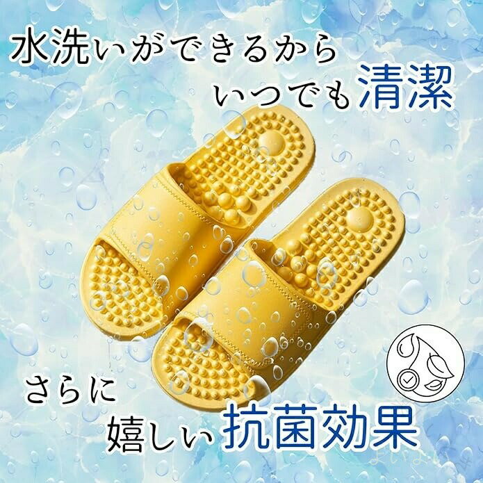 健康サンダル レディース メンズ 男女兼用 足つぼ サンダル 室内 屋外 リラクゼー...
