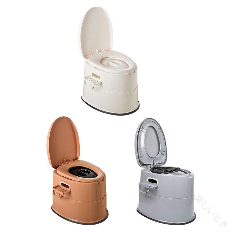 説明:【プレミアム素材】ポータブルトイレは高品質の素材で作られており、頑丈で快適、耐久性があり、掃除が簡単です。【取り外し可能な内バケツ】ハンドル付きの取り外し可能な内バケツで、お手入れが簡単です。【取り外し可能な収納棚】Travel Toiletには取り外し可能なトイレットペーパーホルダーが付いており、携帯電話のシートにもなります。使用しないときは簡単に収納できます。【デザイン】屋外トイレ、人間工学に基づいたシートの高さ（40cm）により、ほとんどの人が座ったり立ったりしやすくなり、非常に実用的です。【多目的】ポータブルトイレは、野外活動、キャンプ、ハイキング、釣り、旅行、ボート、トレーラーハウス、バスルーム、RVなどに適しています。サイズチャート:42cmx50cmx40cm/16.54インチx19.69インチx15.75インチパッケージに含まれるもの:携帯トイレ1台1 ソリッドバケット1 中空バケツ注意:手作業による測定とモニターの違いにより、多少の誤差はご容赦ください。ご購入前のご案内● サイズについて：スタッフ間で測り方を統一していますが、実寸に1〜3cmの誤差がある場合がありますのでご了承ください。● 商品の色は、撮影時の光やモニターによって異なる場合がありますのでご注意ください。● 生地特性により匂いが感じられることがありますが、数日で気にならなくなります。● 他店舗と在庫を共有しているため、受注後に欠品となる場合があります。▼出荷前には全て検品を行っておりますが、万が一商品に不具合があった場合は、お問い合わせフォームよりご連絡くださいますようお願い申し上げます。営業日に対応いたしますのでご安心ください。 【原産国／製造国: 中国】 .ポルタトイレやポータブルトイレはキャンプ用トイレ、旅行用トイレ、屋外用ポルタトイレとして最適で、家庭用や室内、ハイキング、RVなど多様なシーンに対応。携帯トイレや簡易トイレ、アウトドアトイレ、防災用トイレ、車載トイレ、キャンピングカー用トイレとしても便利。コンパクトで持ち運びやすく、簡単設置で清潔を保てるため、キャンプ用品や旅行グッズとして人気。おすすめの携帯用トイレで快適なアウトドア生活を実現します。。 指定された配送時間は承っておりません。【楽しいとき】
