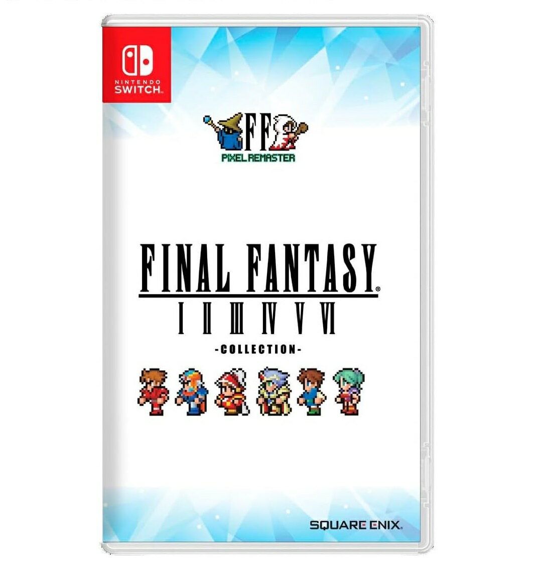 ファイナルファンタジー 1-6 ピクセル リマスター コレクション Final Fantasy I-VI Pixel Remaster Collection (輸入版) Switch パッケージ版 新品