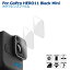 GoPro HERO 11 Black mini カメラレンズフィルム 2枚セット 強化ガラス シート 高光沢タイプ 強化ガラスフィルム GoPro 11 mini