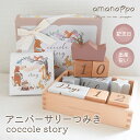 アニバーサリーつみき amanoppo あまのっぽ coccole story コッコレストーリー | ココリー 積み木 つみき ブロック 月齢フォト マタニテ...