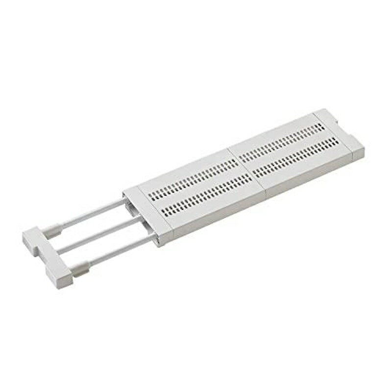 突っ張り棚24S スリムメッシュ WH TNS-S ホワイト 平安伸銅工業 KK 収納用品 追加棚 メッシュ スリムタ..