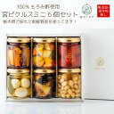 【産地直送】 宮ぴくるす6個 ミニサイズ ピクルス (いろいろ野菜 しいたけ プチトマト かんぴょうと根菜 うずらの卵 大豆 ) 100% もろみ酢 栃木産 無...