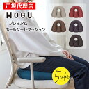 プレミアムホールシートクッション MOGU モグ 正規品 パウダービーズ へたりにくい ビーズクッション 穴あき 背当て 腰痛 おしり 尾てい骨 負担軽減 プレ...