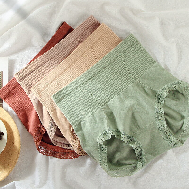 ショーツ パンティ パンツ ハイウエスト レースショーツ レディース レース 通気性抜群 薄手 なめらか 柔らか ストレッチ ひびきにくい レディース セクシー...