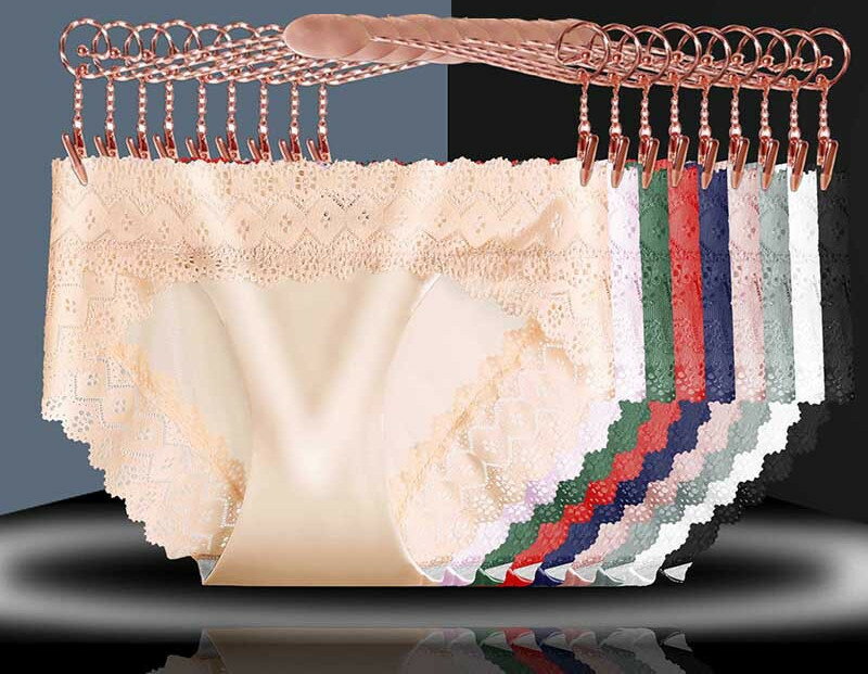 全9色!ショーツ セクシーショーツ レース パンティ レディース レースショーツ サテン調 シームレス 女性用 下着 インナー ナイトウェア アンダーパンツ 可...