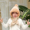 全5色!スヌード 帽子 一体化 ネックウォーマー ファー帽子 ベビー キッズ 子供 ボア帽子 あったか 暖かい 裏ボア ウォーマー 防寒 保温 冬 ギフト 可愛...