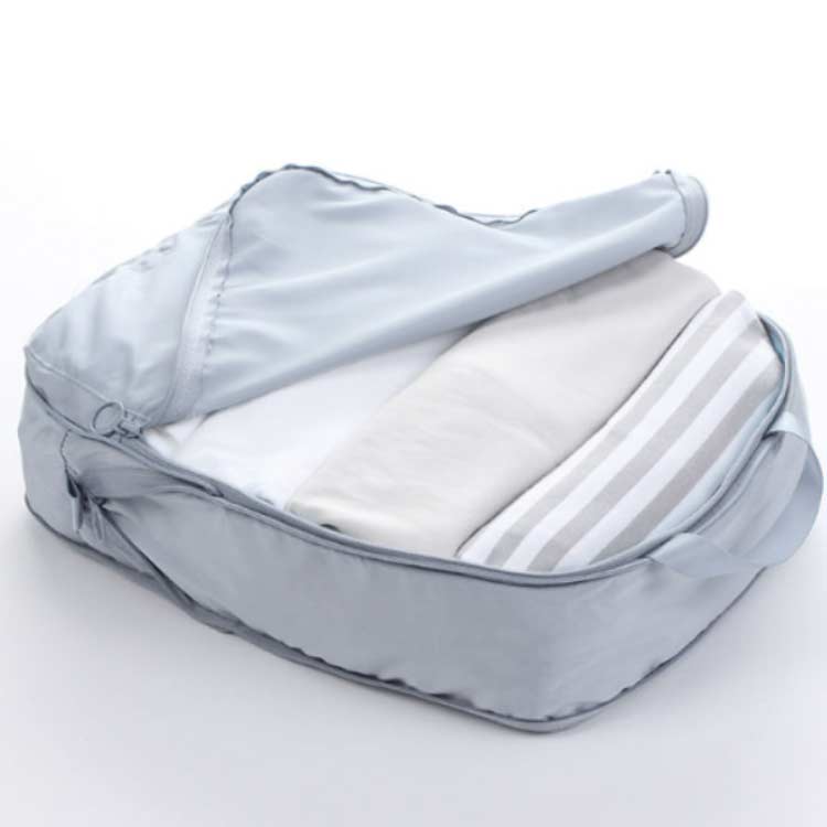 2個セット 圧縮 トラベルポーチ 旅行用圧縮袋 圧縮バッグ トラベルポーチ 圧縮 バッグ ファスナー 圧縮 50％ 空間節約 衣類仕分け 収納ポーチ 衣類 旅行用 衣類旅行圧縮 旅行用 便利グッズ 出張 軽量 整理用 便利旅行圧縮バッグ