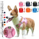 犬 ハーネス M 小型犬 中型犬 かわいい おしゃれ 犬用 胴輪 犬ハーネスリードセット 負担が少ない 抜けない 犬具 しっかりロック メッシュ 抜けにくい 簡単装着 イヌ ドッグ いぬ お出かけ 散歩 外出 通院 ペット 服