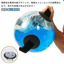 ウォーターバッグ 体幹トレーニング ボール 透明 取っ手付き トレーニング 体幹 筋力 筋トレ トレーニング器具 室内 運動器具 筋トレグッズ ウエイトトレーニング 筋力トレーニング スポーツ 水を入れる 重量トレーニング フィットネス 水注入 ジム