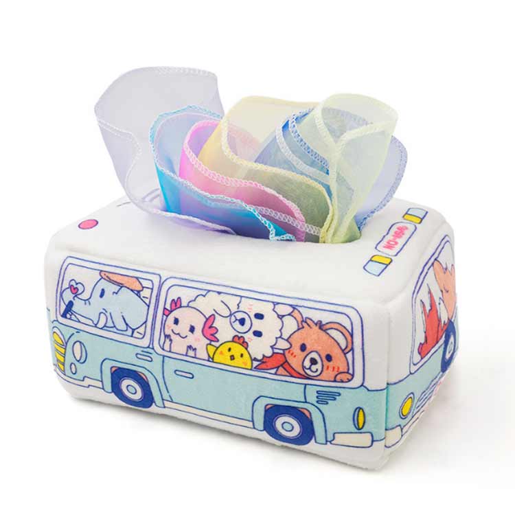 ティッシュ 可愛い おもちゃ 赤ちゃんのおもちゃ モンテッソーリおもちゃ おもちゃ 赤ちゃん 赤ちゃん プレゼント ベビー向けおもちゃ ティッシュボックス ベビー キッズ ティッシュケース 赤ちゃん布絵本 指先訓練 聴覚発達 色認知 幼児 可愛い 誕生日 [3]