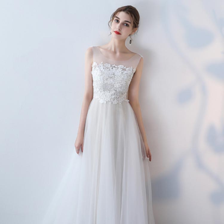 レディース ウェディングドレス ロングドレス 二次会ドレス 花嫁 結婚式 ノースリーブ パーティードレス 前撮り 大きいサイズ 後撮り チュール ピアノ発表会 舞台 披露宴 イベント 結婚式 演奏会 発表会 海外挙式 ビーチフォート