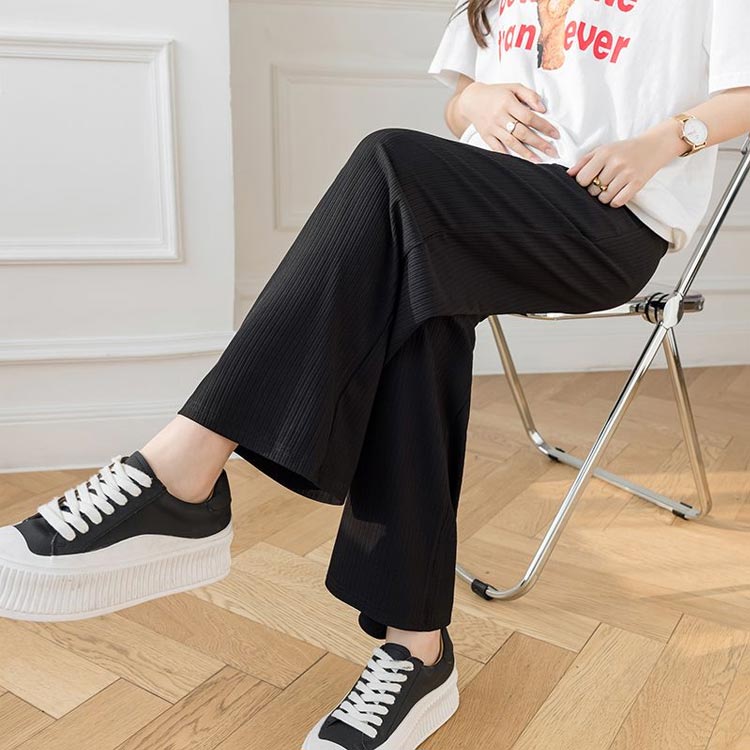 アイスシルク マタニティ パンツ ワイド パンツ 春 夏 おしゃれ マタニティパンツ ワイドパンツ プリーツパンツ レディース ストレートパンツ ロングパンツ 妊婦 ゆったり 産後 産前 薄手 カジュアル かわいい マタニティウェア M L XL 2XL 3XL