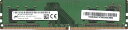 Micron マイクロン PC4-19200U (DDR4-2400) 4GB 1Rx16 PC4-2400T-UC0-11 DIMM 288pin デスクトップパソコン用メモリ 型番:MTA4ATF51264AZ-2G3B1 片面実装 (1Rx16)(2)