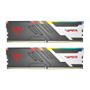 Patriot Viper Venom RGB DDR5 32GB (2 x 16GB) 5600MHz UDIMM Desktop Gaming Memory Kit - PVVR532G560C36K(2)