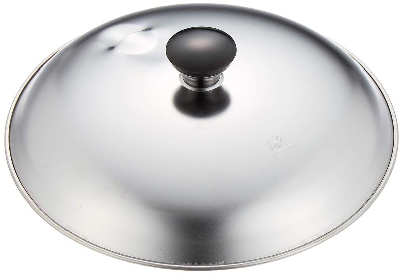 遠藤商事 業務用 親子鍋用蓋 大 本体18-0ステンレス ツマミフェノール樹脂 日本製 AOY17001