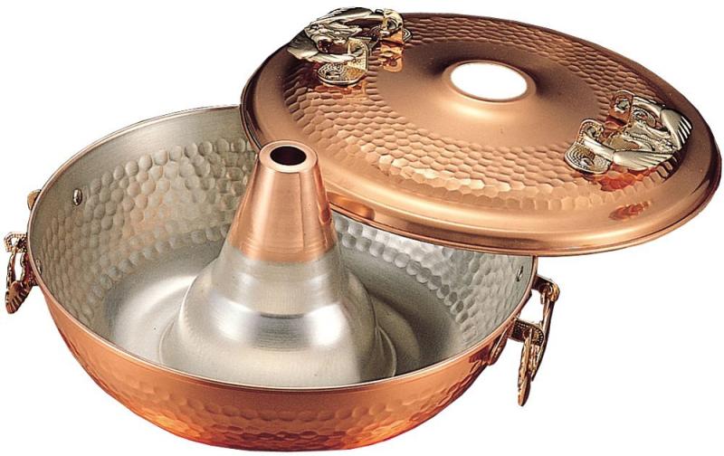 竹越工業 タケコシ 銅しゃぶ鍋 ラベンダー 26cm