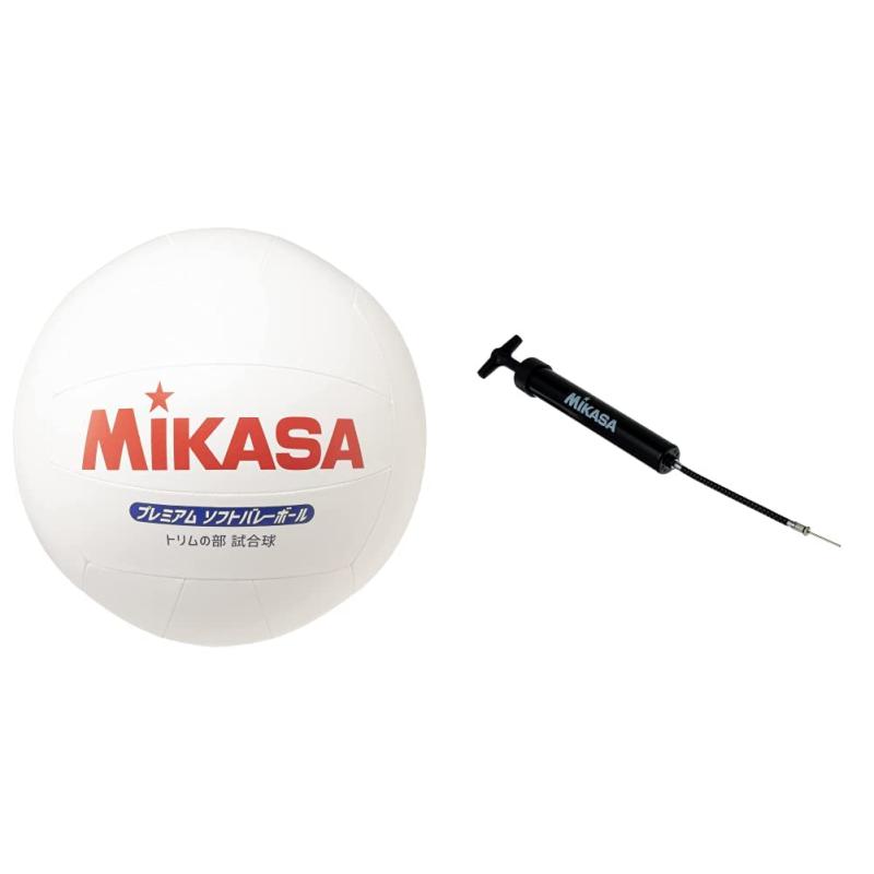 ミカサ(MIKASA) プレミアム ソフトバレーボール トリムの部 試合球 ホワイト PSV79