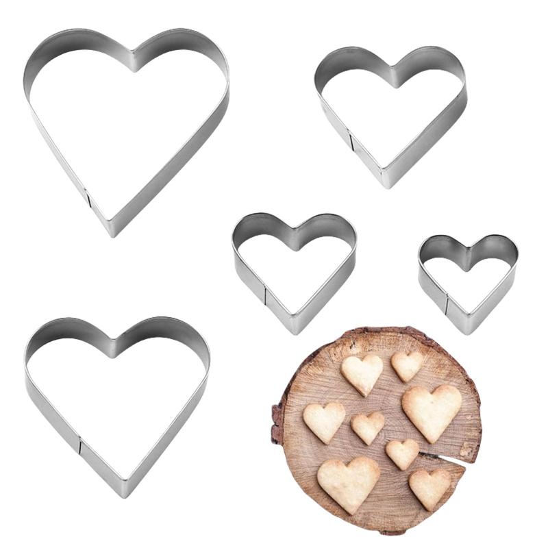 クッキー型 スマイリー 笑顔 4個セット ステンレス 可愛い ハート 星 丸 花 クッキーカッター 抜き型 ..